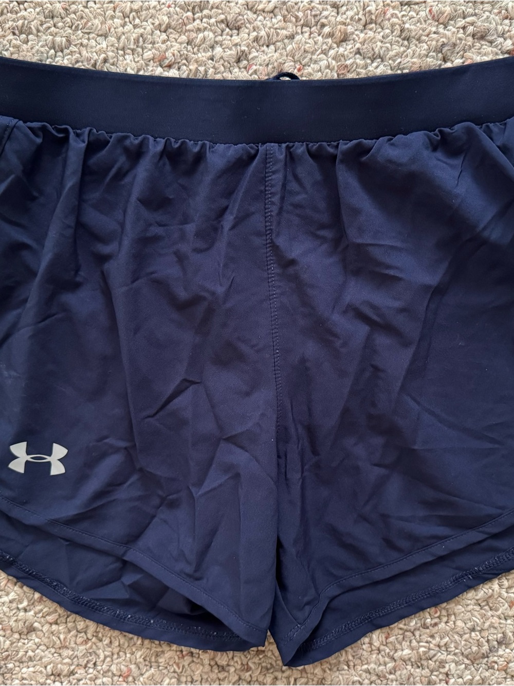 Under Armour Women's Navy Athletic Training Shorts